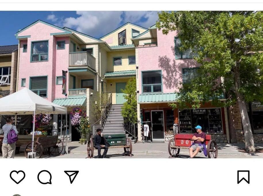 Unit #301 Mountain View 1Br In Canmore Down Town Exteriör bild